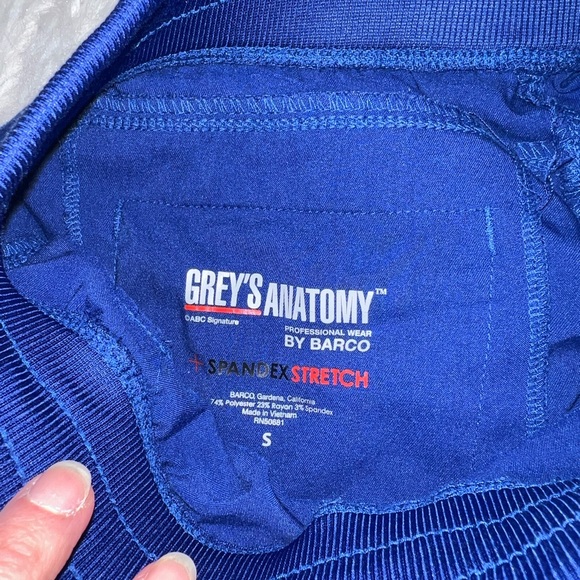 Barco greys anatomy stretch jogger. Galaxy blue - Picture 6 of 8